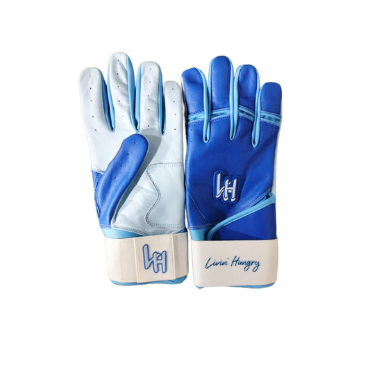 ROYAL BLUE BATTING GLOVES