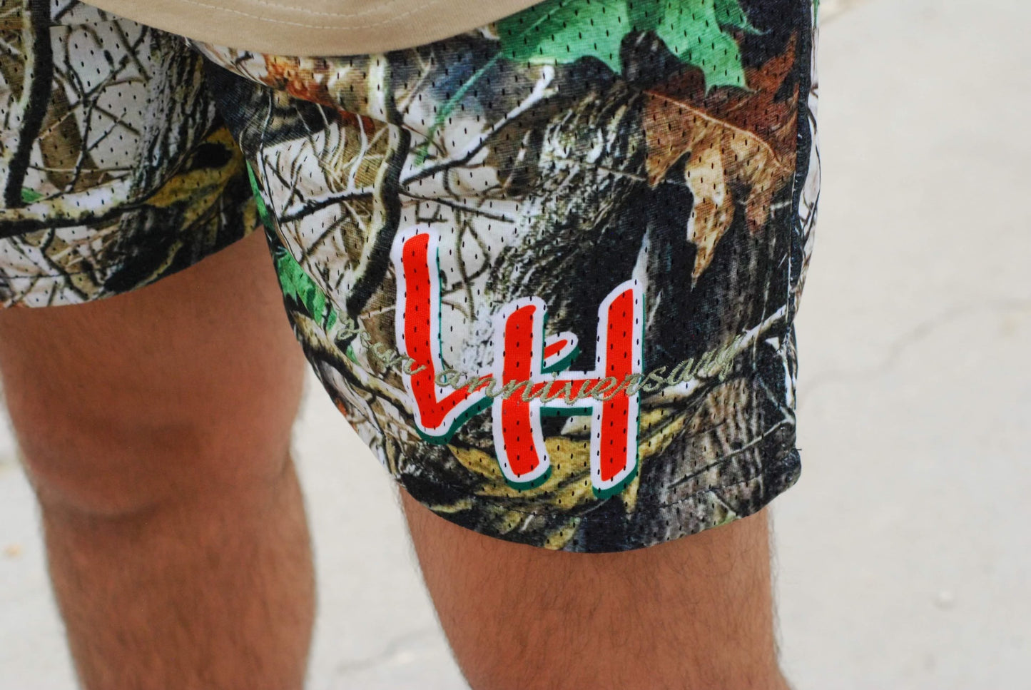 REALTREE CAMO MESH SHORTS