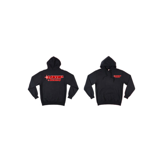 OUT OF SPACE RED HOODIE